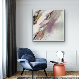 obraz ręcznie malowany, abstrakcja 4