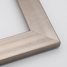 srebrna rama prostokątna