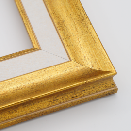 złota rama frezowana