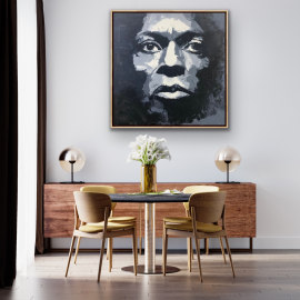 obraz na płótnie, portret