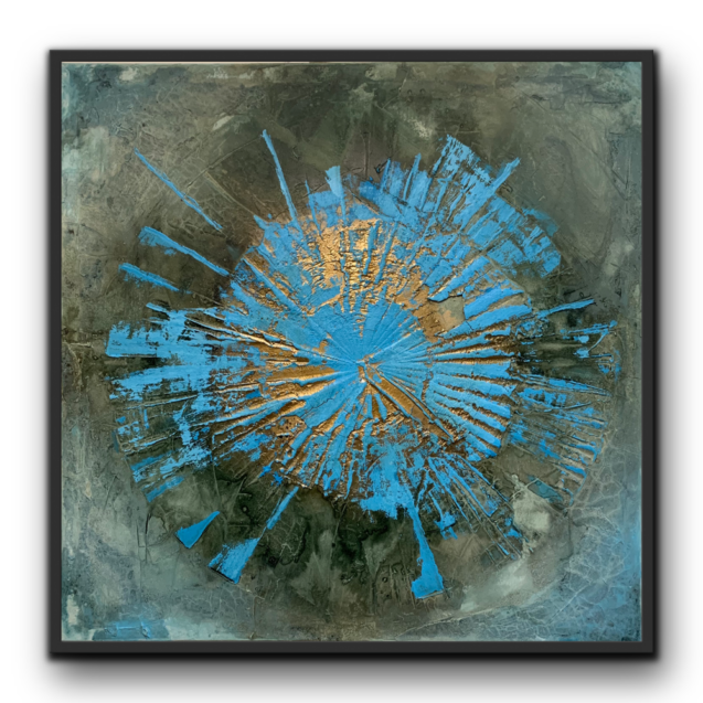 duży obraz abstakcja strukturalna