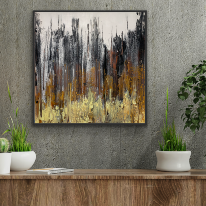 duży obraz ręcznie malowany przemiana 2