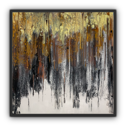 duży obraz ręcznie malowany przemiana