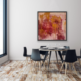 obraz ręcznie malowany GOLD SHOTS 1