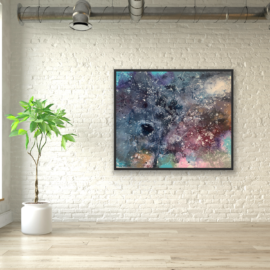 obraz ręcznie malowany STARRY SKY 4