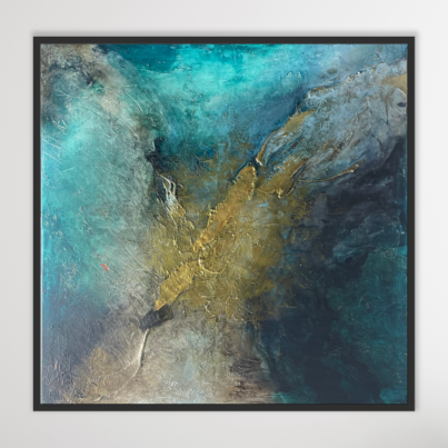 obraz ręcznie malowany Głębia przestrzeni